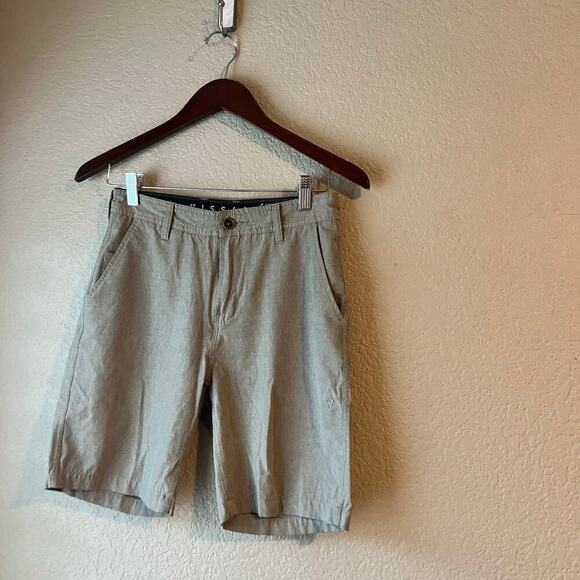 Vissla Athletic Short Hybrid Boardshort Khaki Teal 27 8” Inseam - Picture 2 of 7